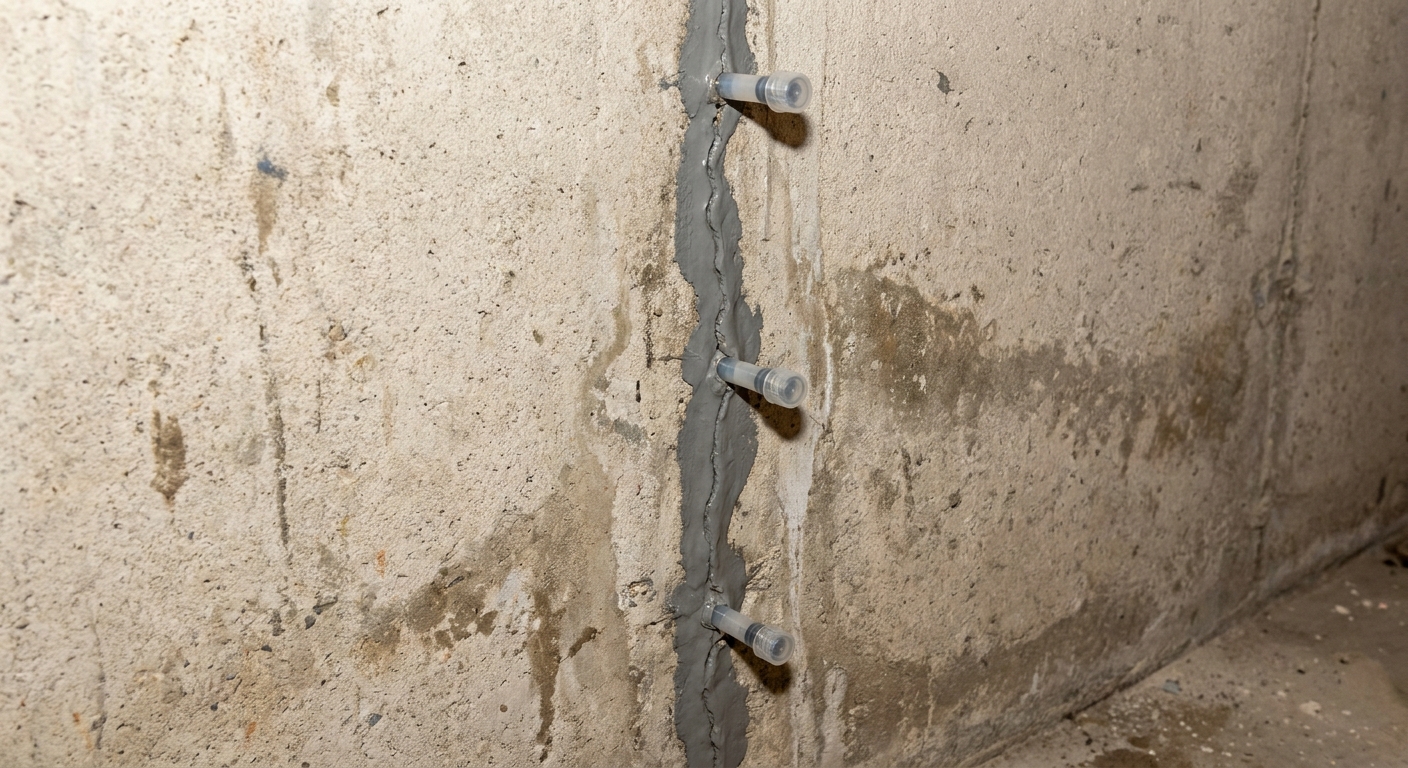 Identifying and Sealing Basement Foundation Cracks